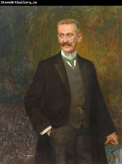 Heinrich Hellhoff Portrait Geheimrat Jungel